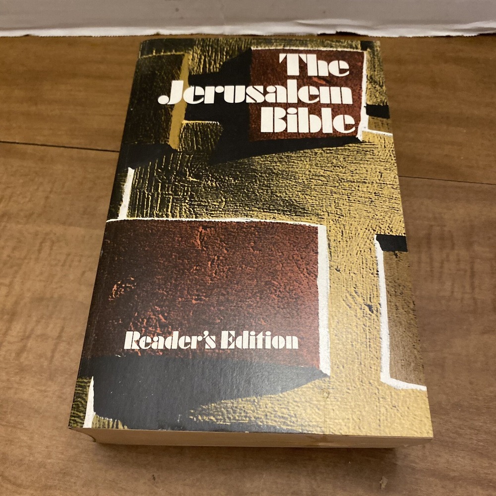 The Jerusalem Bible Readers Edition Paperback 1968 Doubleday Alexander Jones